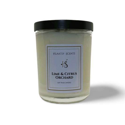 Lime & Citrus Orchard Soy Candle