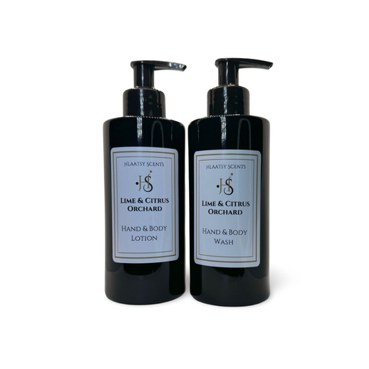 Lime & Citrus Orchard Wash and Lotion Set